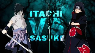 Itachi Vs Sasuke Fight Editamv Reddart Editz
