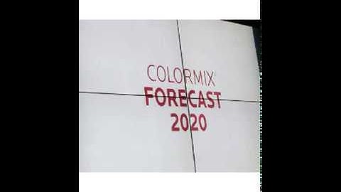 SHERWIN WILLIAMS  COLORMIX FORECAST 2020