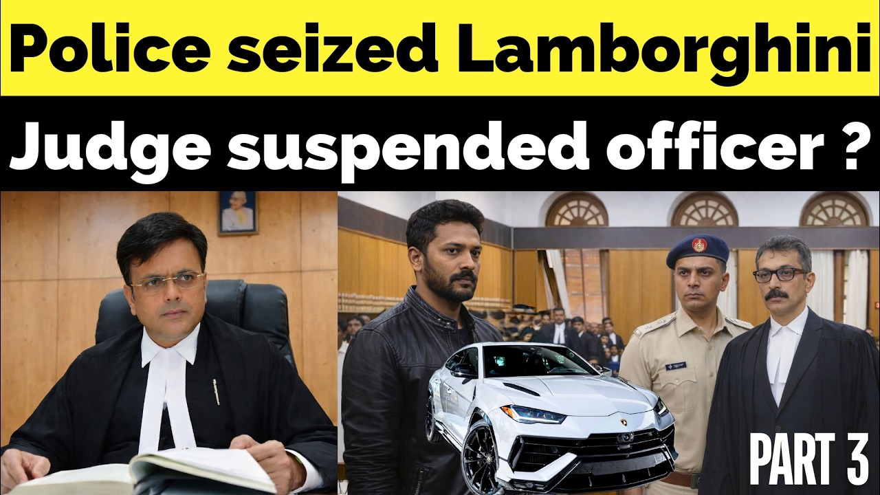 Police Seized Lambhorghini, Judge Suspended Police officer ? Justice M Nagaprasanna PART 3