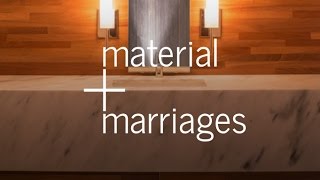 Material Marriages (An Architect's Favorite Pairings)