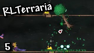 I Got Hit By a Flying Tree In RLTerraria...