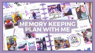 Memory Keeping Plan with Me | GO Wild Memories!