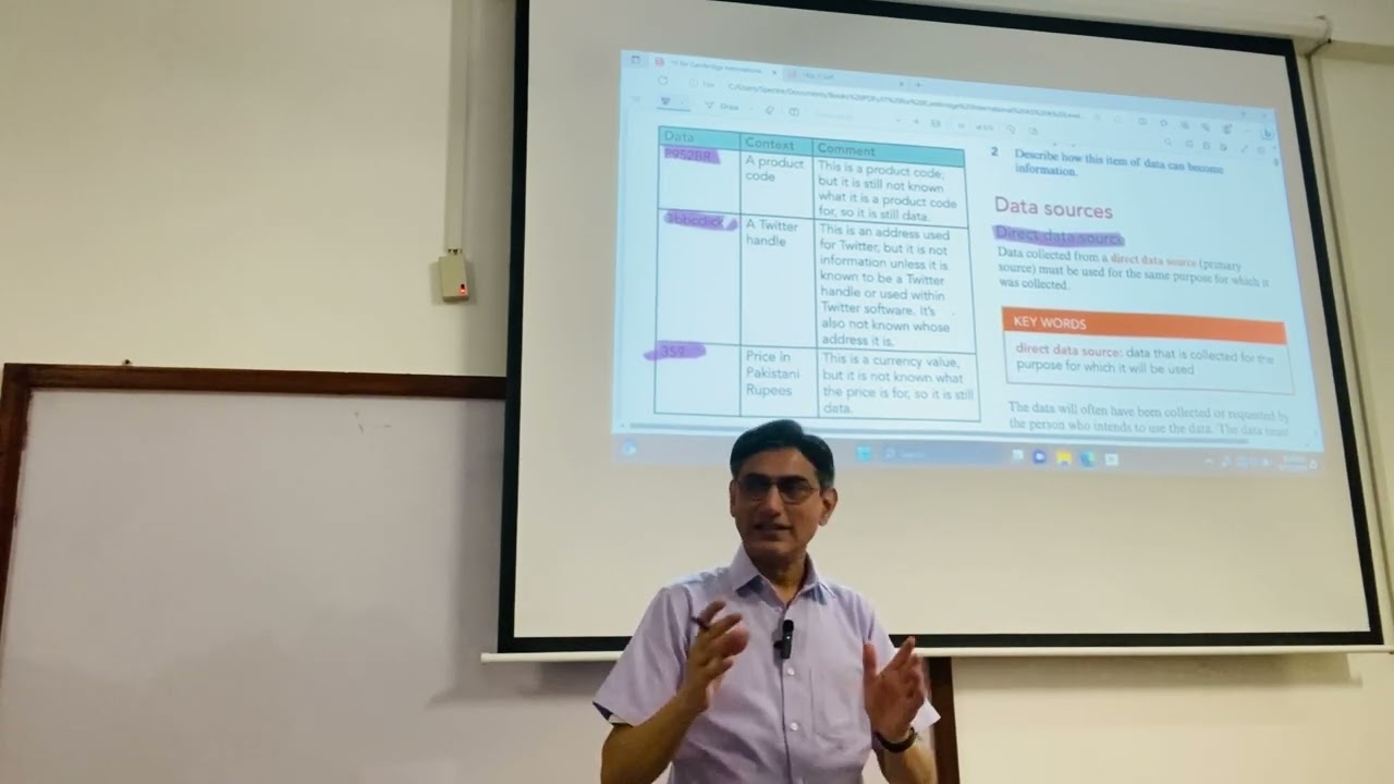 Direct and Indirect Data Sources