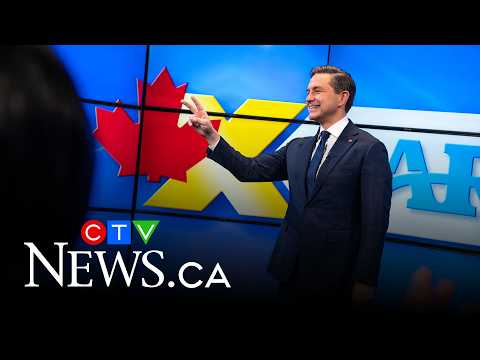 Poilievre releases party’s costed platform pledging to cut federal deficit by 70%