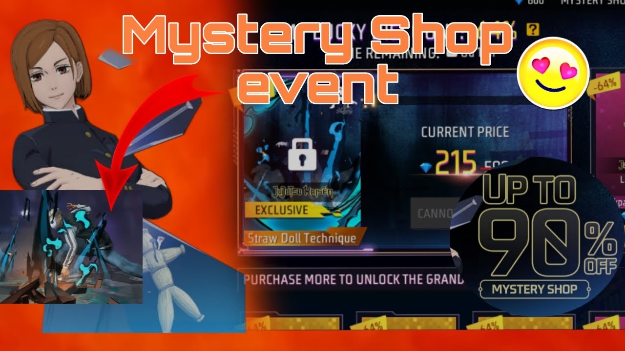 NEW MYSTERY SHOP EVENT IN GAME🤑 UPTO 90&🤩 