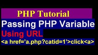 Passing a GET or URL variable through a link with PHP - php tutorial screenshot 4