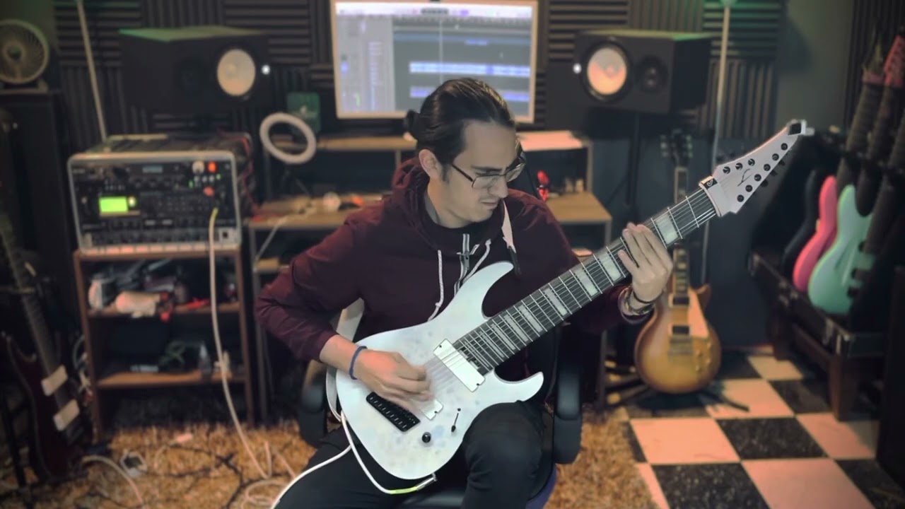 Testing new tone in 9 string Guitar 🔥