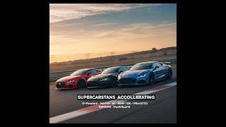 Supercars Accelerating – Chiron, Novitec F12 TDF, 800HP TT RS, G-Power M8, iPE GT3, 1000HP Trackhawk