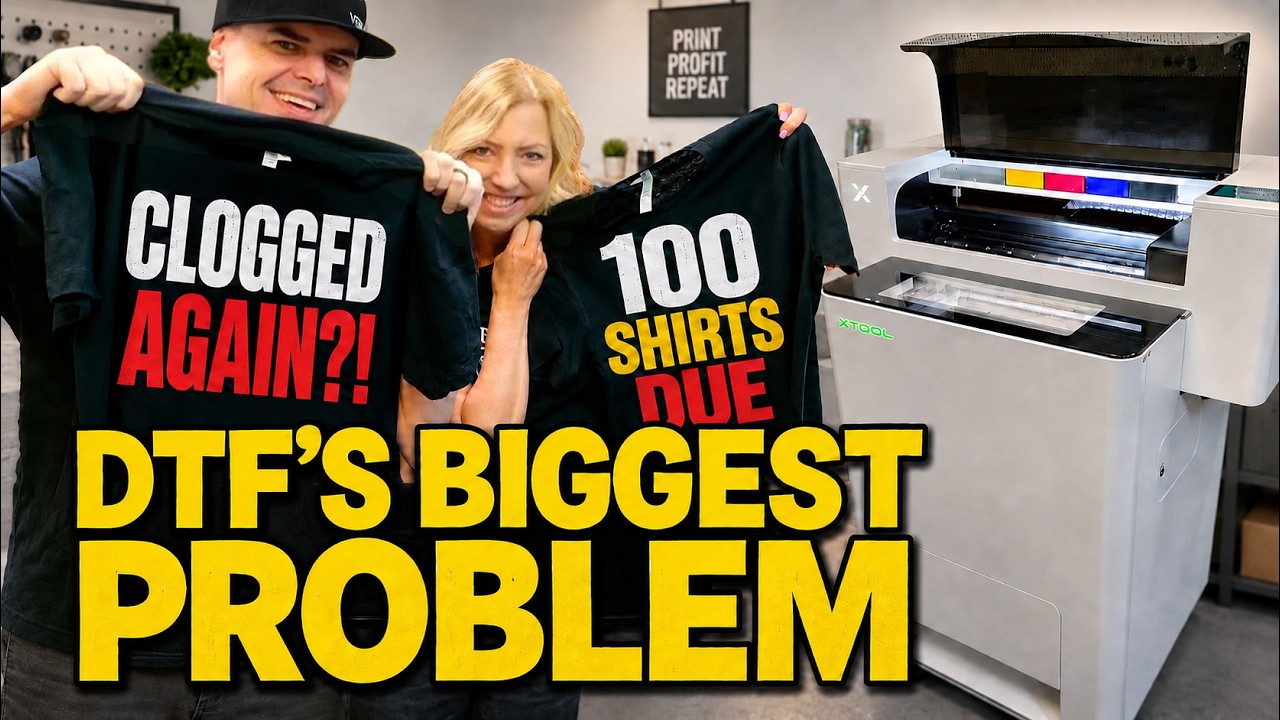 Thumbnail for Can You REALLY Make Money With the xTool Apparel Printer Plus?