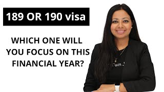 189 OR 190 VISA? Which one will you get invited for this year?