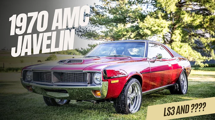 1970 AMC Javelin Restomod: LS3-Powered Beast with Custom Leather Interior! 🚀🔥