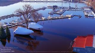 Spring 2023 Flood St Croix River Stillwater Minnesota