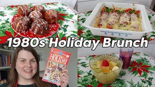 1980s HOLIDAY BRUNCH  Pillsbury Recipes for Christmas Brunch