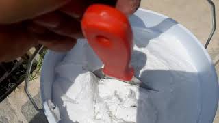 Impermeabilizando fácil con cemento plástico termotec