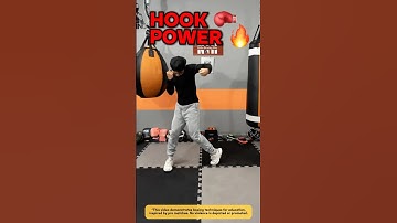 Mastering Hook Power Punch #HookPunch #BoxingTips #PowerPunch #BoxingTraining #KnockoutSkills