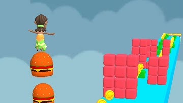Cube Stacker Surfer 3D All Level Walkthrough Gameplay Android,ios (Levels 197-210)