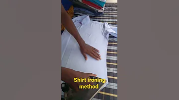 How to ironing in shirt