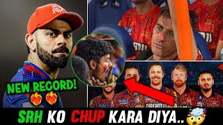 SRH ko chup kara diya.. ? | Virat Kohli Ka New Record ❤‍? • Night King