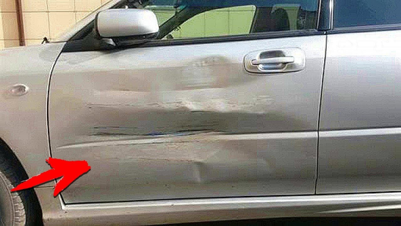 Как выпрямить вмятину на трубе - 94 фото