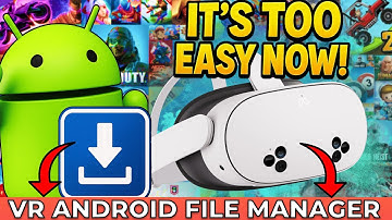 The MOST EASIEST WAY To Install Official Android Apps On Quest!
