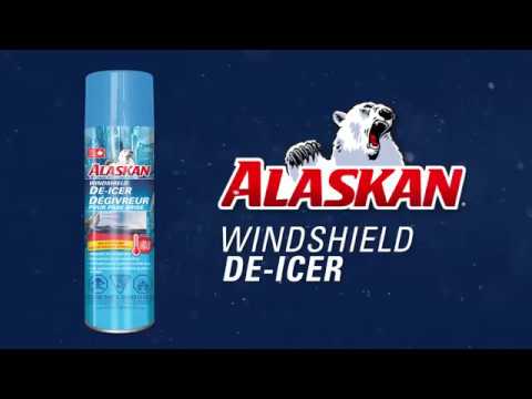 Alaskan Car Truck Windshield De-Icer Ice Melter- 455g Spray Can (3