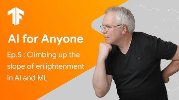 Climbing up the slope of enlightenment in AI and ML