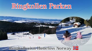 Ringkollen Parken sliding door in Norway 🇳🇴 #ringkollen #sliding #skiresorts #trending