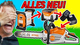BATTERY beats GAS New STIHL MSA 260 Professional Chainsaw Review | Tool News 376