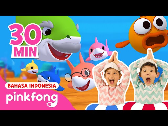 Bayi Hiu, Lagi dan Lagi | Kumpulan Lagu Anak Baby Shark | Pinkfong Bahasa Indonesia class=