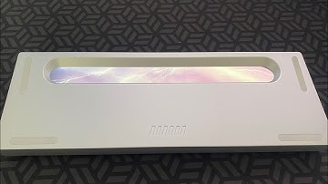 Parallel Limited Portal 65: Lubed Vintage Cherry Mx Blacks on Aluminum Plate | Typing ASMR