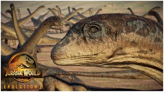 HUNDREDS of Dreadnoughtus MIGRATE - Jurassic World Evolution 2 | Prehistoric Life [4K]