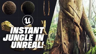 Make an Instant Jungle in Unreal Engine 5