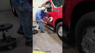 Buffing with Milwaukee cordless rotary buffer(Dually Project)