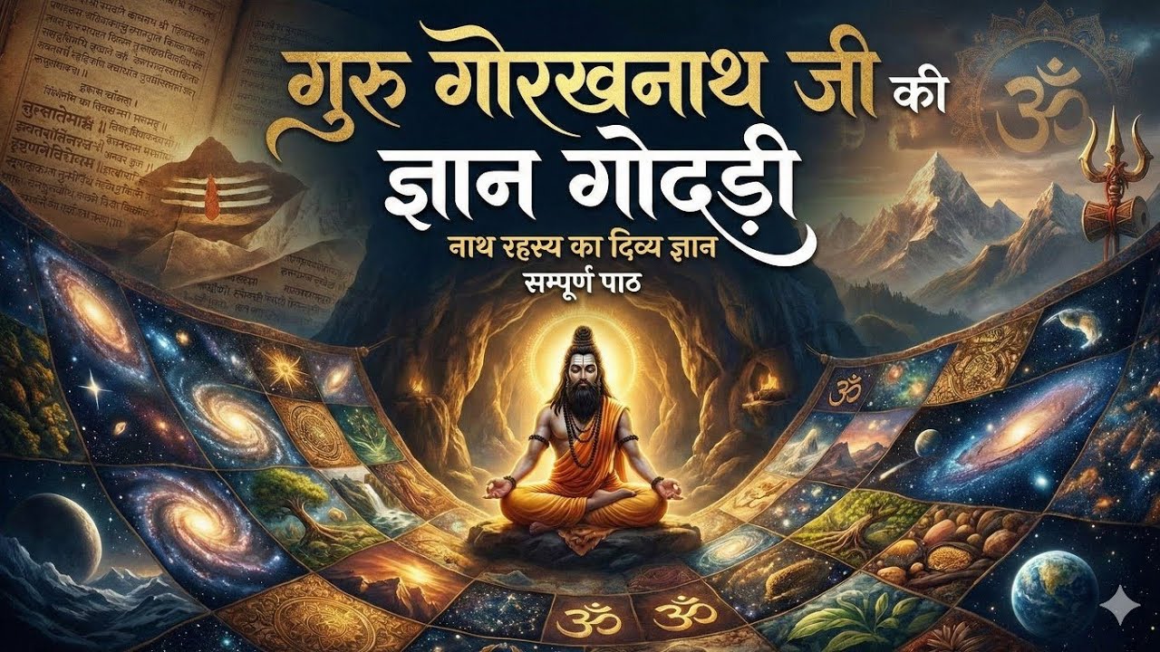 📜 गुरु गोरखनाथ जी की ज्ञान गोदड़ी | Gyan Godri Path | श्री नाथ रहस्य | Guru Yogi Vilasnath Ji