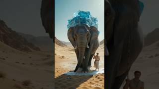 mehnati hathi #3danimation #ai #aivideo #pets #youtubeshorts #viral