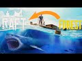 МЫ ПОПАЛИ В 📀 RAFT #1