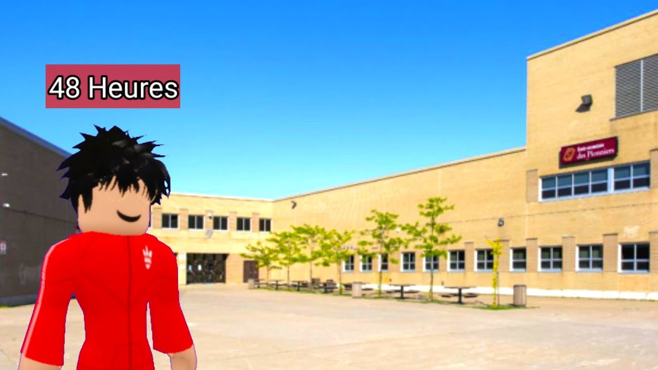 JE FILME MA VIE PENDANT 48H... (même a l’école secondaire des pionniers...)