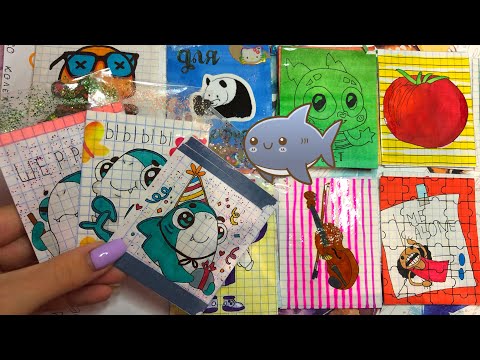 ☂️Бумажные сюрпризы/распаковка/5 новинок/маркеры решили!😳/Акула Шерри 🦈/Бумажная Зефирка☂️
