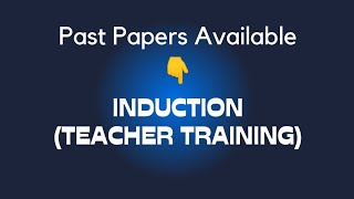 #Induction Past Papers || 2019