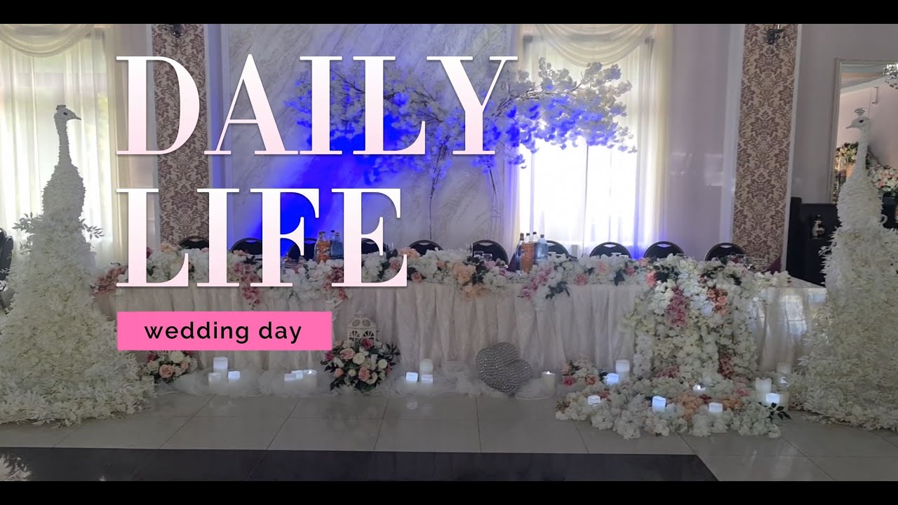 #1 Best Peacock Wedding Theme - White Decorations backdrop 