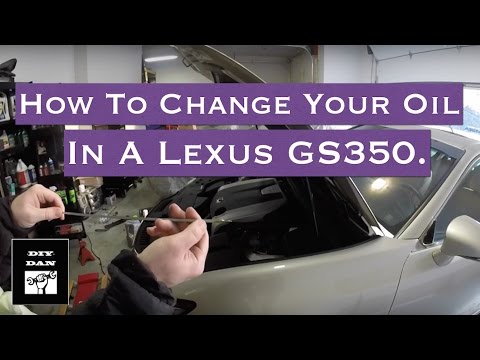 How To Change The Oil In A 2013+ Lexus GS350