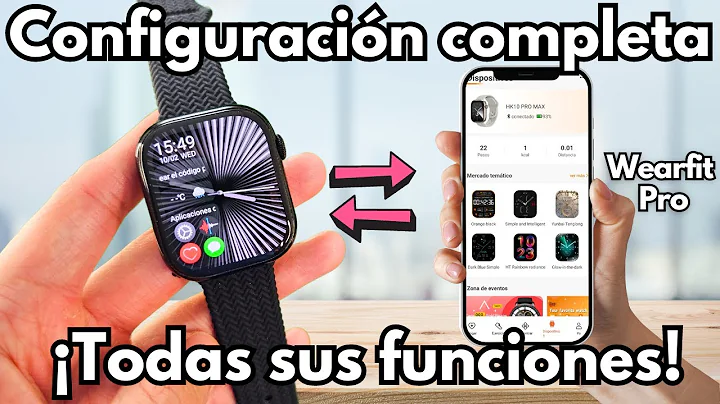 Smartwatch HK10 Pro Max 👉 ¡Guía COMPLETA de Configuración y TODAS sus Funciones!