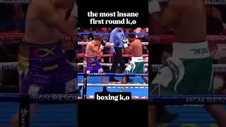 insane first round knockout #insaneknockout #knockouthighlights