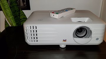 ViewSonic PX 701 4KHDR 240hz Projector Unboxing Setup with XboxSeriesX