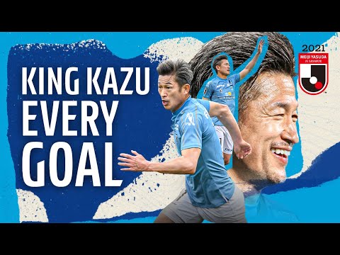 EVERY King Kazu Goal with Yokohama FC! | J.LEAGUE