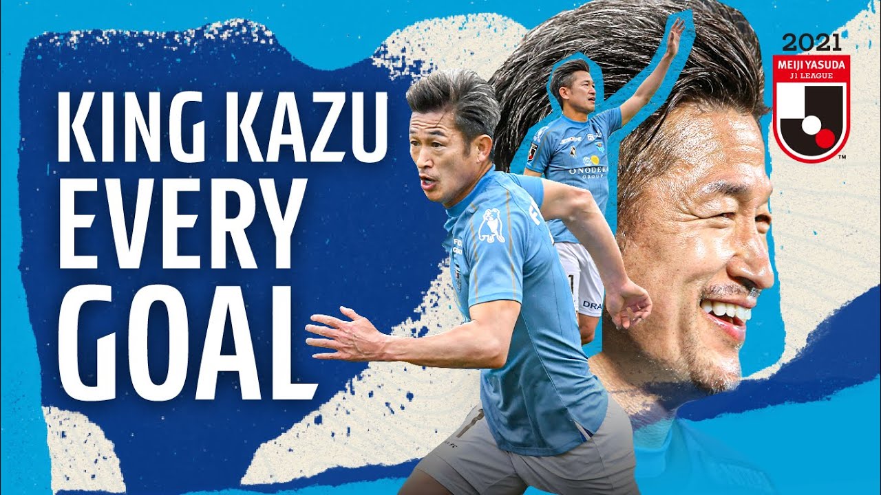 EVERY King Kazu Goal with Yokohama FC! | J.LEAGUE