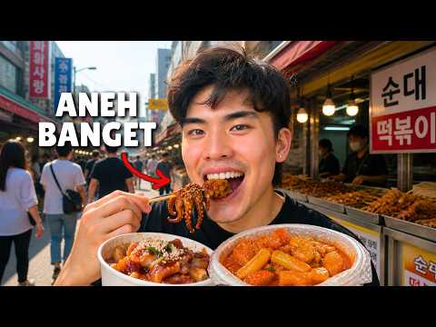 12 Hours of Street Food in Korea (Insta360 X5)