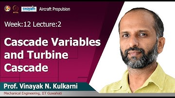 Lec 39: Cascade variables and Turbine Cascade
