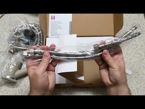 Распаковка Смеситель кухонный FERRO FREYA BFR8S из Rozetka