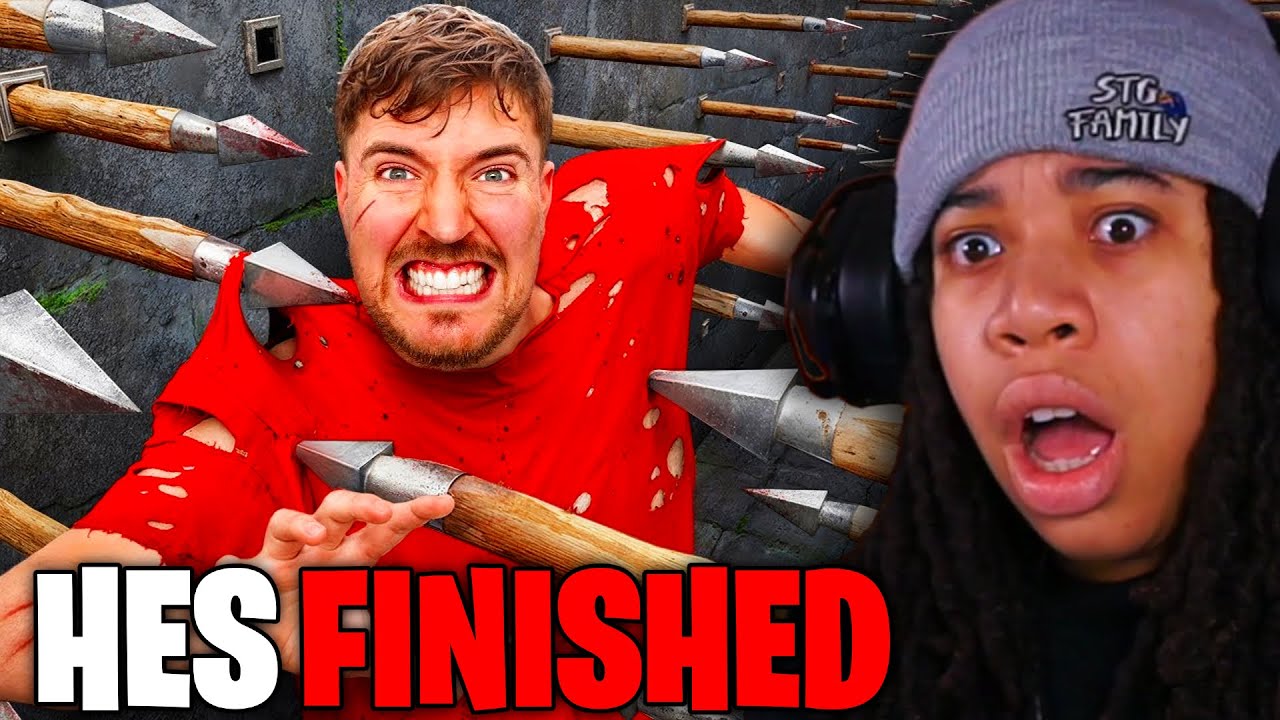 Mr Beast Put Him Through The World’s Deadliest Obstacle Course!